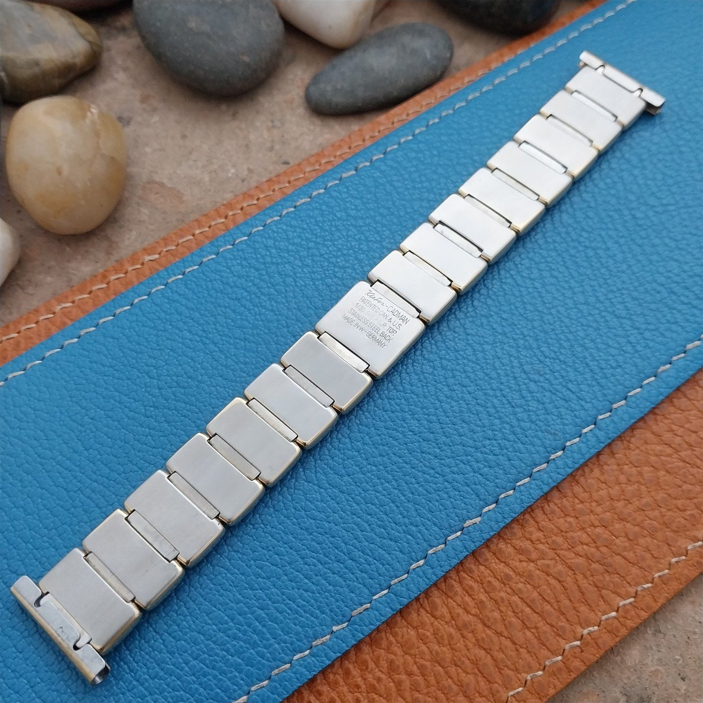 Vintage 20mm 19mm 17mm Yellow Gold RGP Kiefer-Cadman Unused 1960s Watch Band