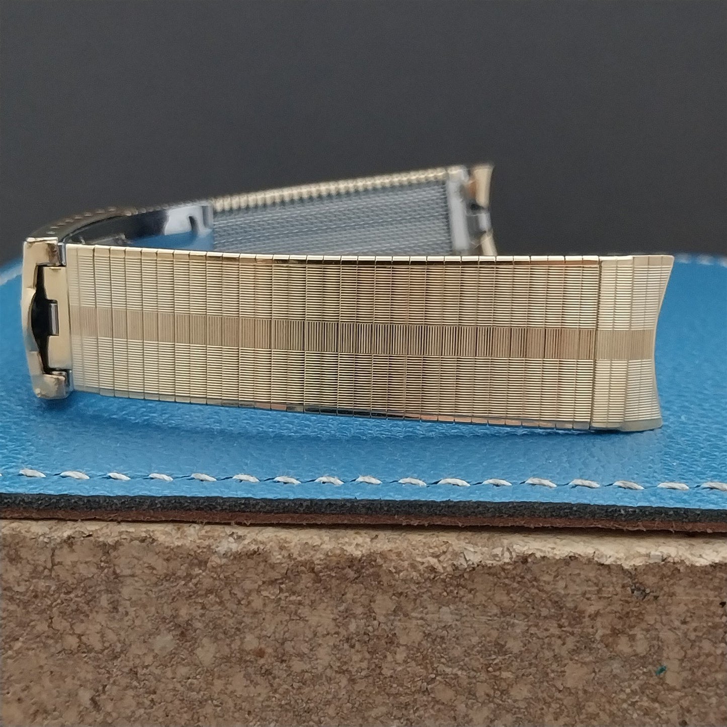 1960s Vintage Bulova Accutron JB Champion 17.2mm Gold-Filled Unused Watch Band