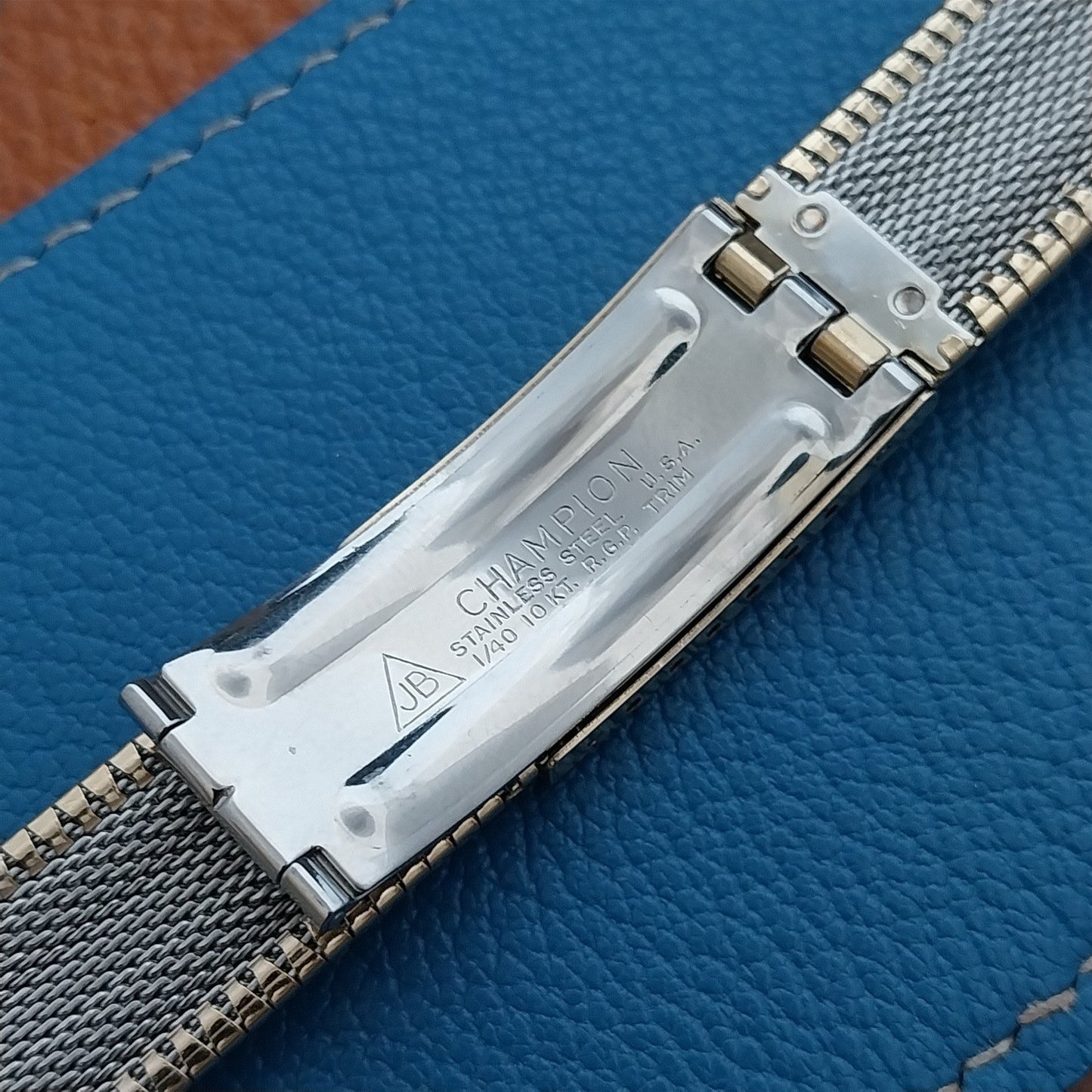 1960s Vintage Bulova Accutron JB Champion 17.2mm Gold-Filled Unused Watch Band