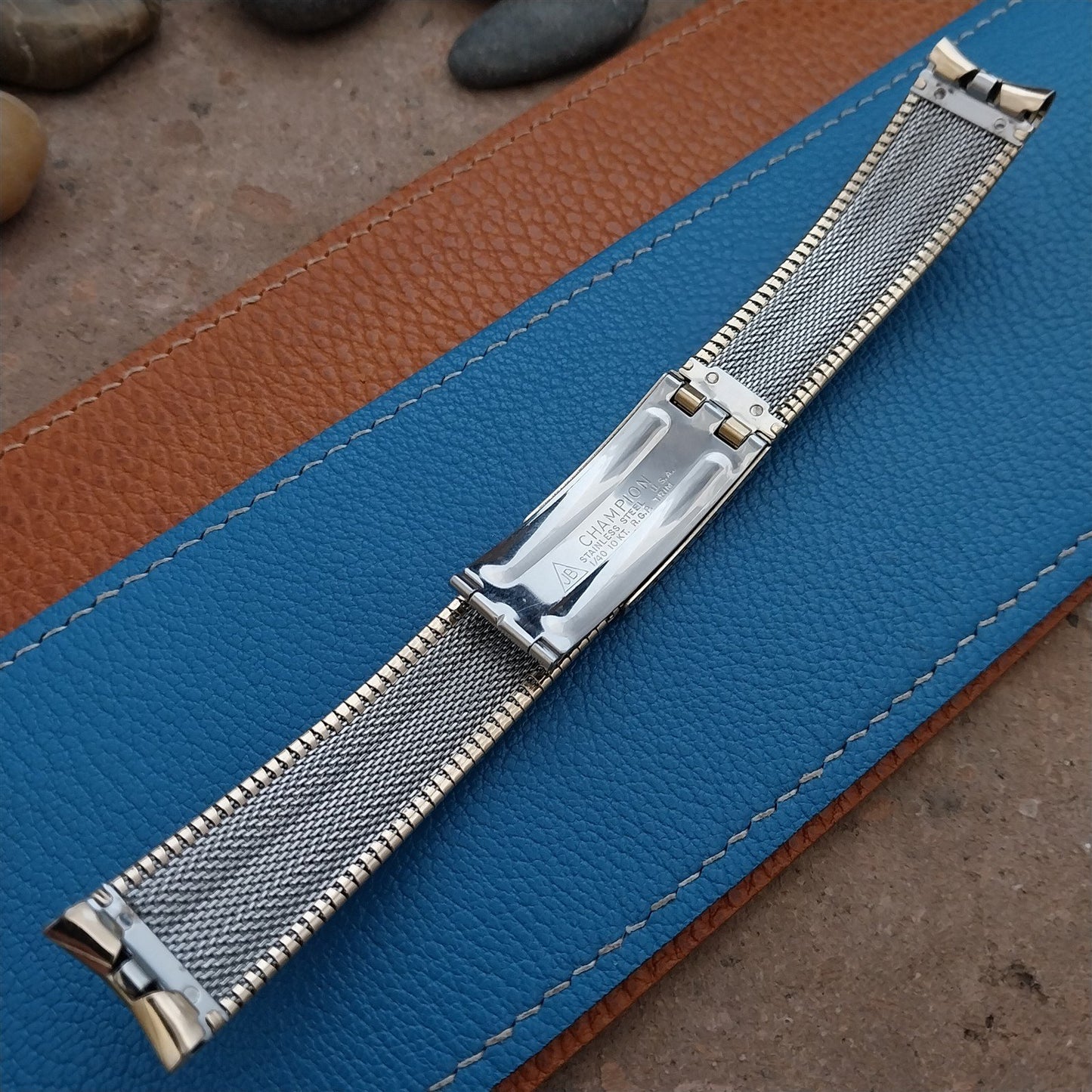 1960s Vintage Bulova Accutron JB Champion 17.2mm Gold-Filled Unused Watch Band