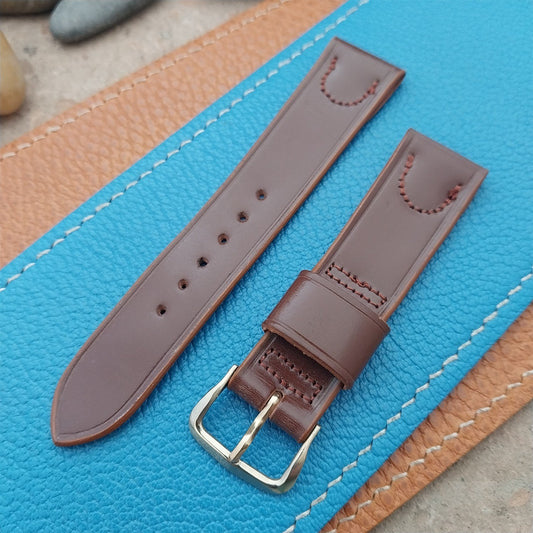 Vintage 18mm Kreisler Classic Shell Cordovan Short Tapered 1950s NOS Watch Strap