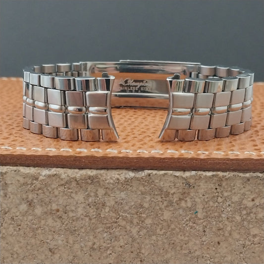 Vintage 1971 JB Champion Stainless Steel 17.2mm Unused Classic Watch Band