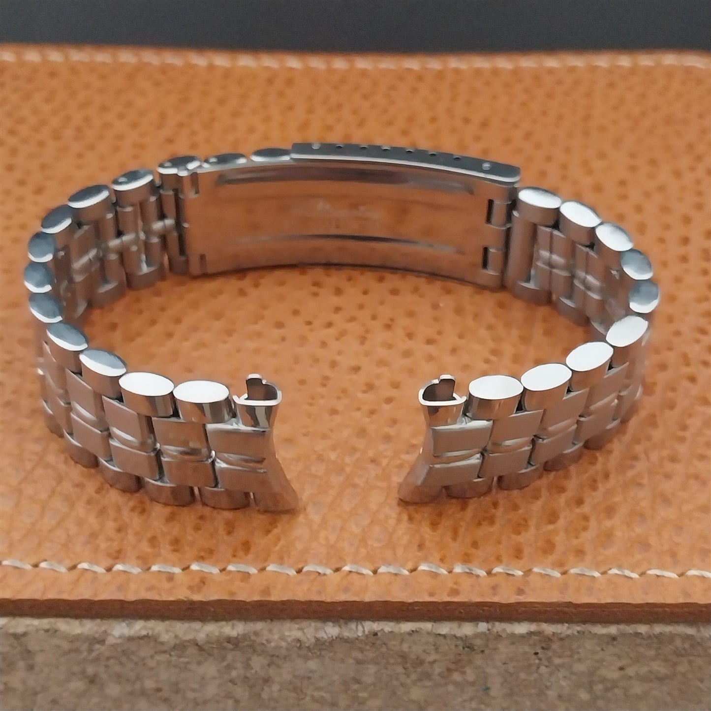 Vintage 1971 JB Champion Stainless Steel 17.2mm Unused Classic Watch Band