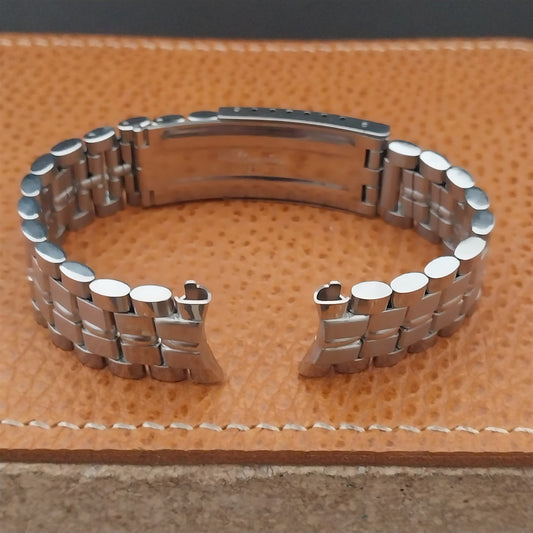 Vintage 1971 JB Champion Stainless Steel 17.2mm Unused Classic Watch Band