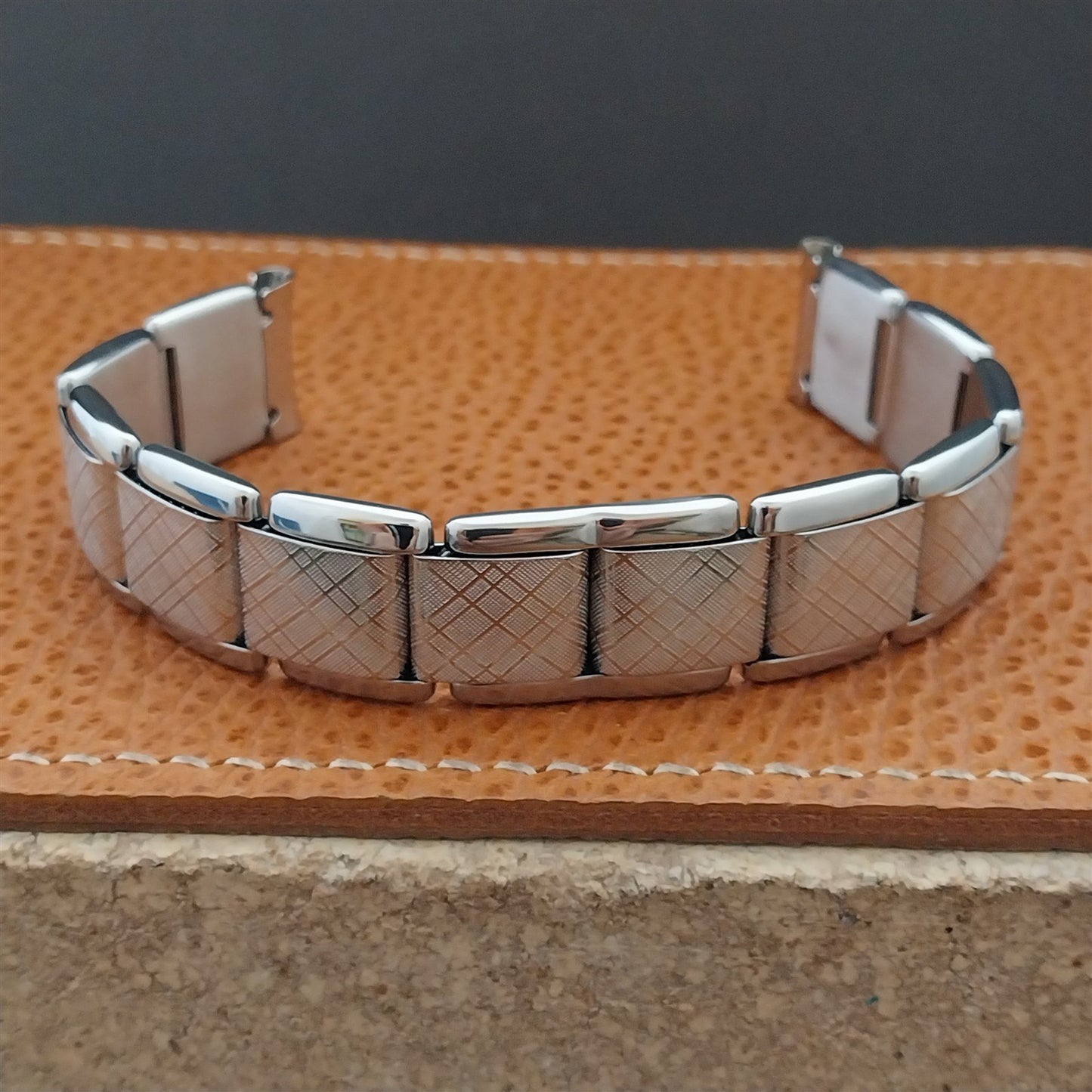 Vintage 5/8" Kiefer Cadman Expandro Stainless Classic Stretch Unused Watch Band