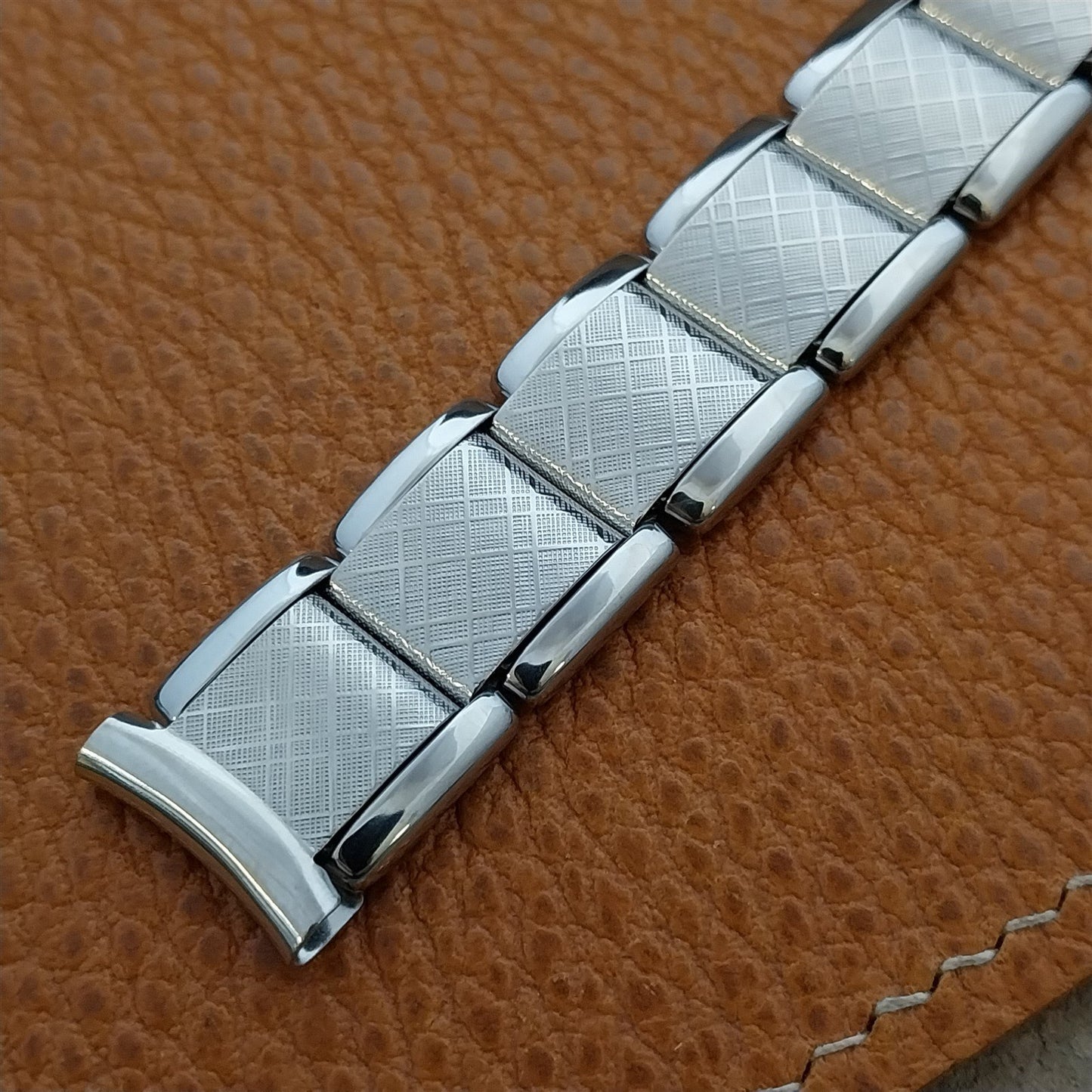 Vintage 5/8" Kiefer Cadman Expandro Stainless Classic Stretch Unused Watch Band