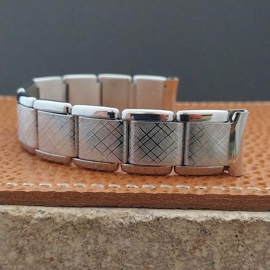 Vintage 5/8" Kiefer Cadman Expandro Stainless Classic Stretch Unused Watch Band