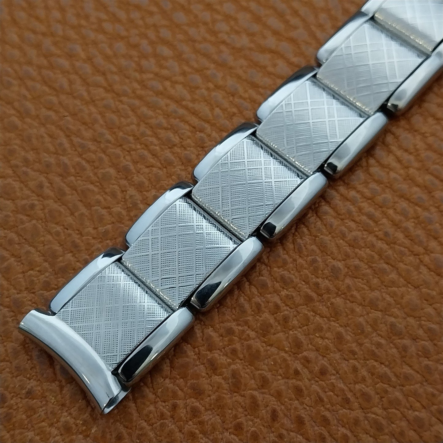 Vintage 5/8" Kiefer Cadman Expandro Stainless Classic Stretch Unused Watch Band