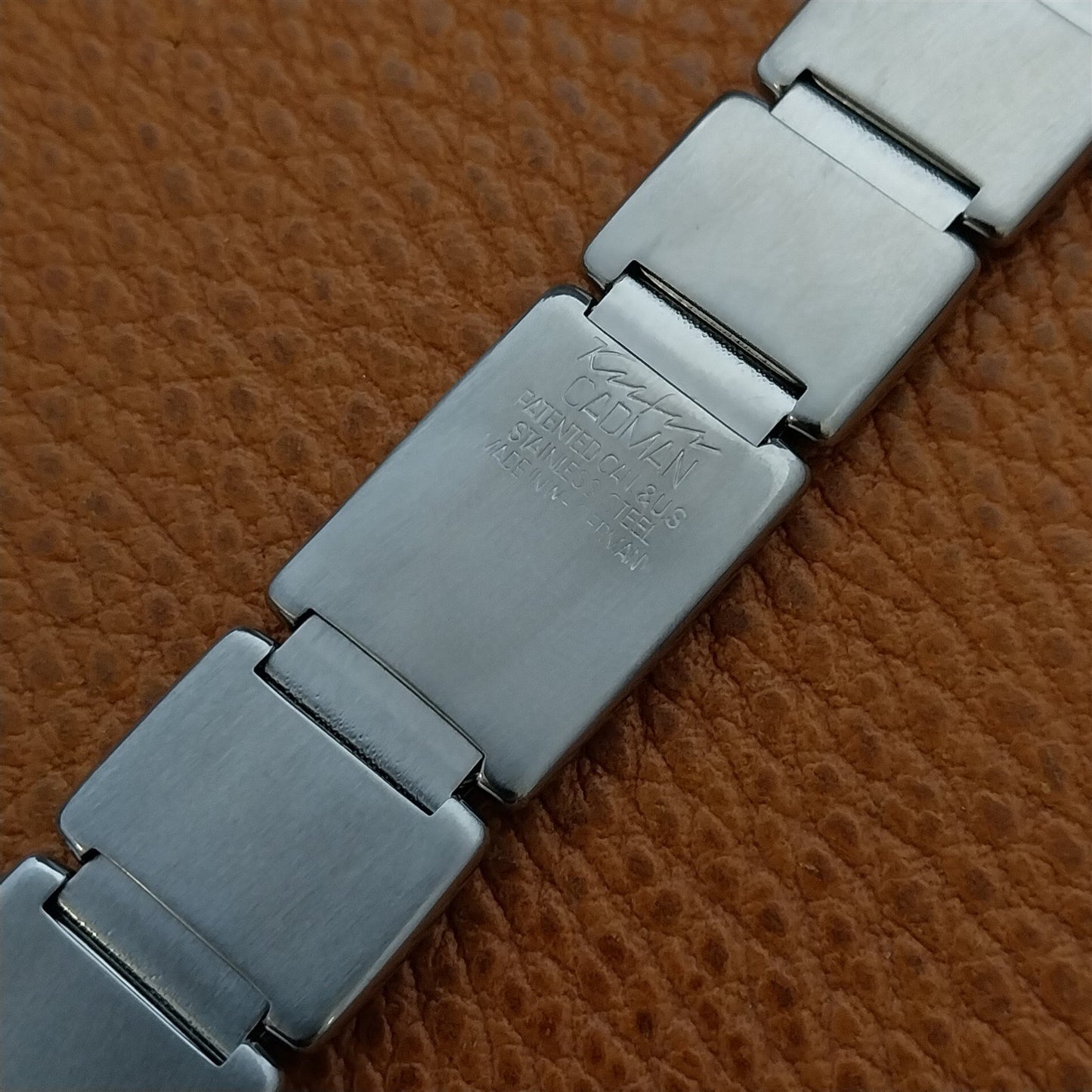 Vintage 5/8" Kiefer Cadman Expandro Stainless Classic Stretch Unused Watch Band