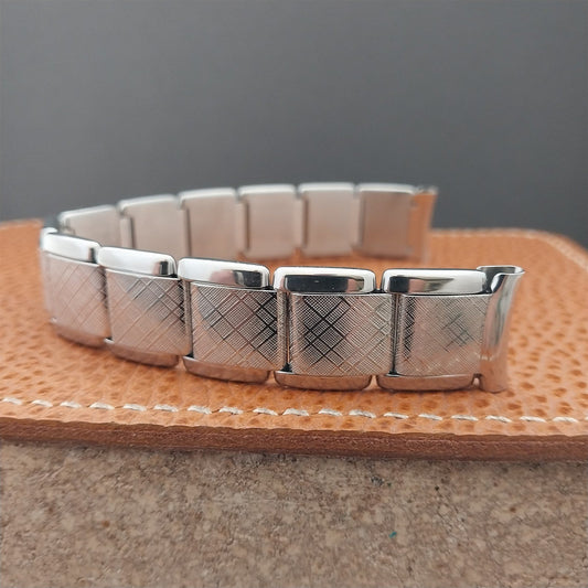 Vintage 5/8" Kiefer Cadman Expandro Stainless Classic Stretch Unused Watch Band