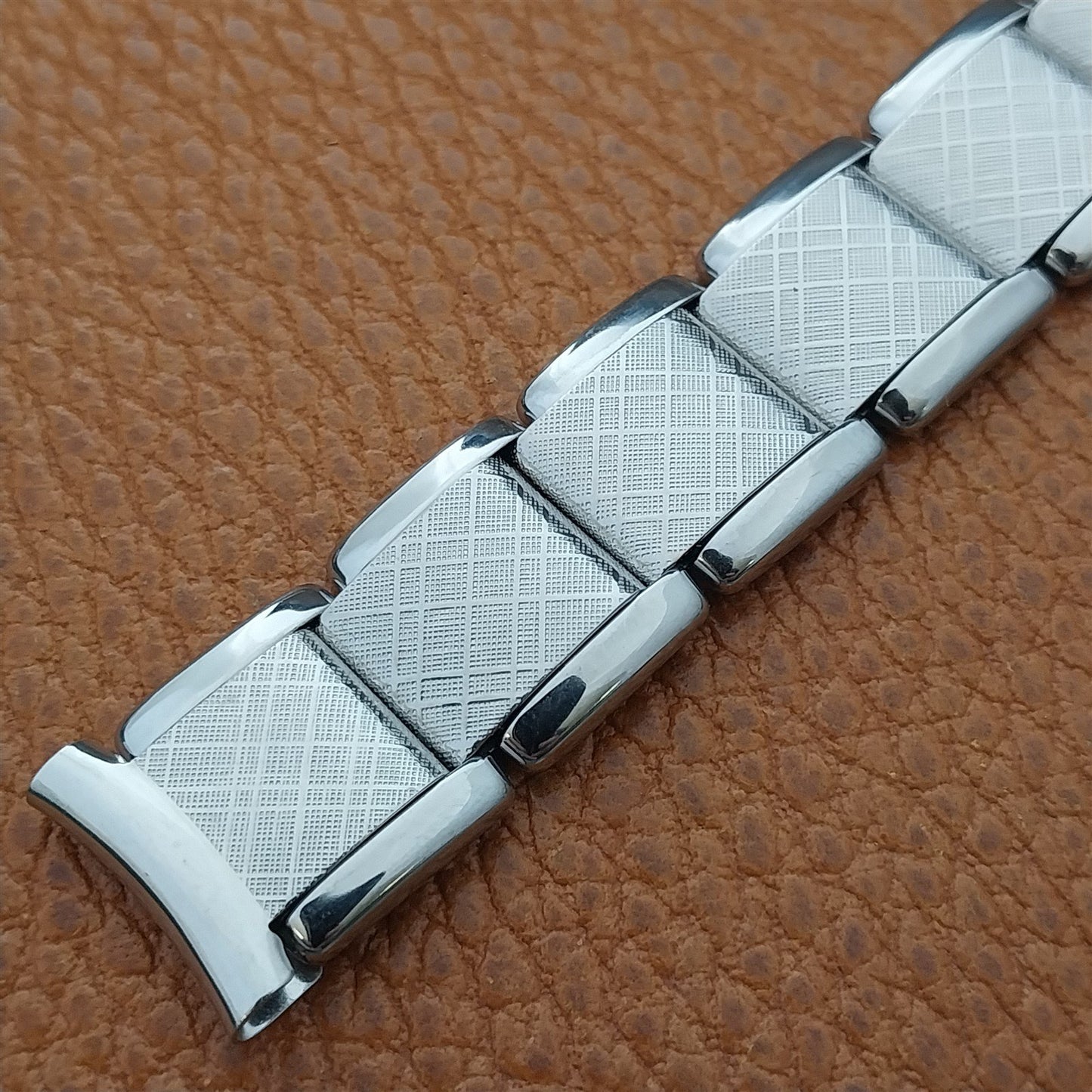 Vintage 5/8" Kiefer Cadman Expandro Stainless Classic Stretch Unused Watch Band