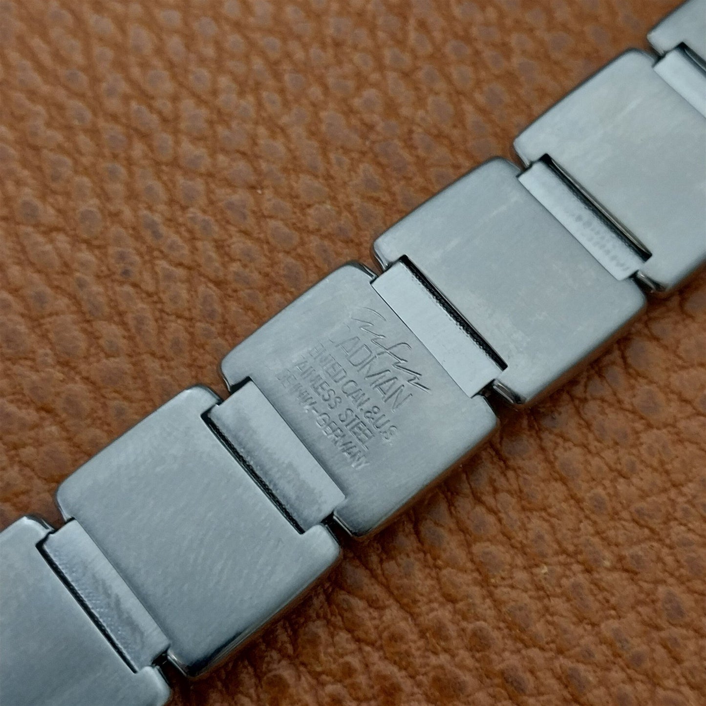 Vintage 5/8" Kiefer Cadman Expandro Stainless Classic Stretch Unused Watch Band