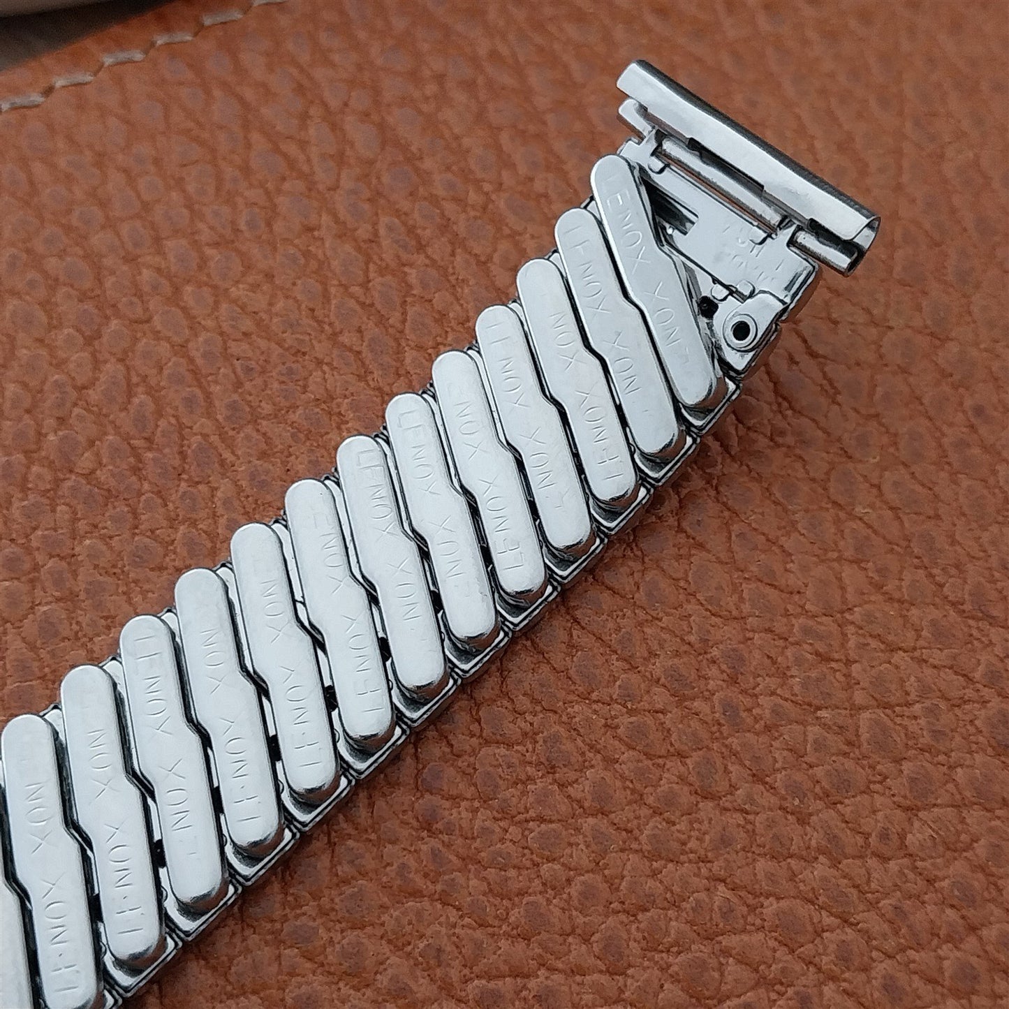 Vintage 19mm 18mm 16mm Lenox Classic Stainless Stretch Unused 1960s Watch Band