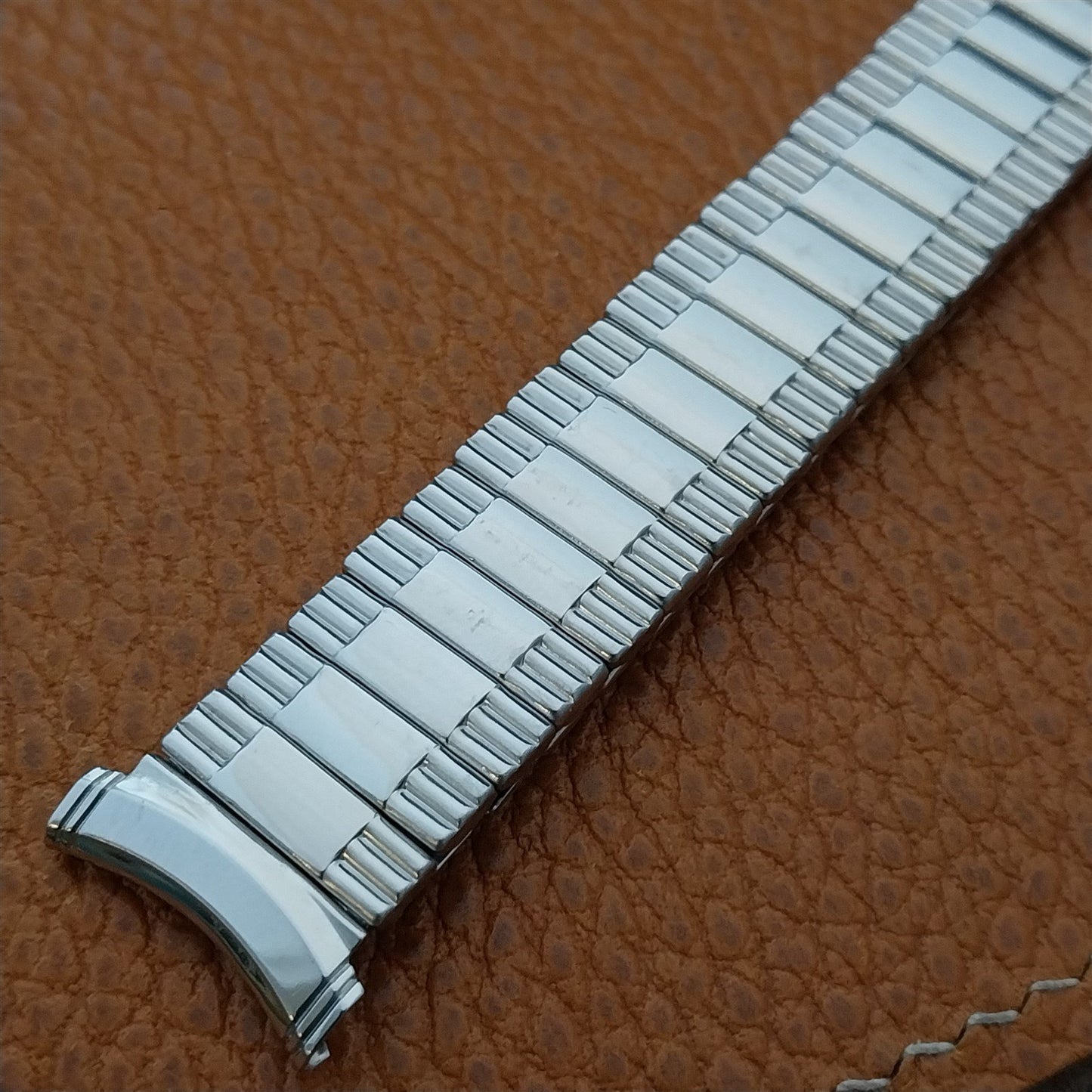 19mm 18mm 16mm Stainless Steel Expansion Duchess Unused 1950s Vintage Watch Band