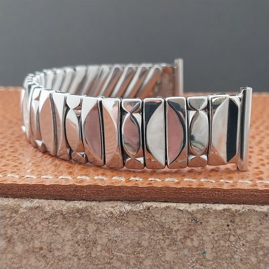 19mm 18mm 16mm Glen Stainless Steel Expansion Classic 1950s Vintage Watch Band