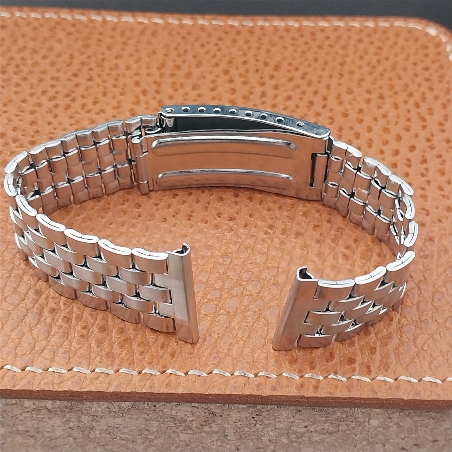 Vintage 20mm 19mm 18mm Stainless Steel Classic Unused NOS Watch Band