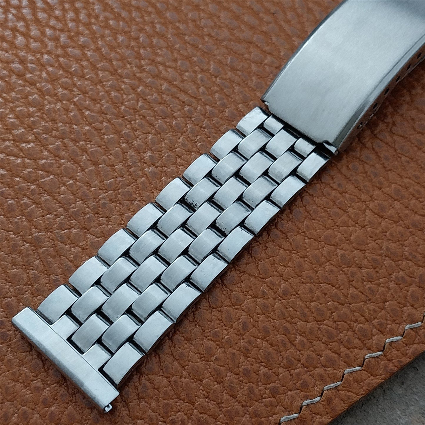 Vintage 20mm 19mm 18mm Stainless Steel Classic Unused NOS Watch Band