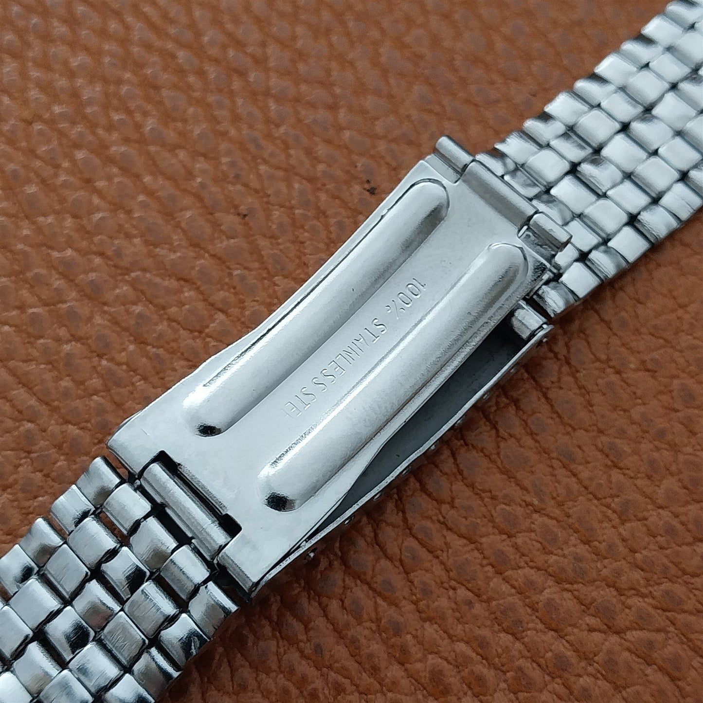 Vintage 20mm 19mm 18mm Stainless Steel Classic Unused NOS Watch Band