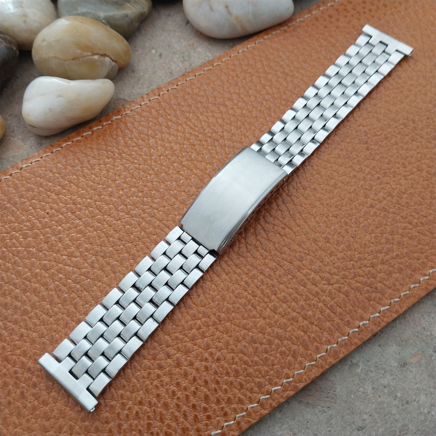 Vintage 20mm 19mm 18mm Stainless Steel Classic Unused NOS Watch Band