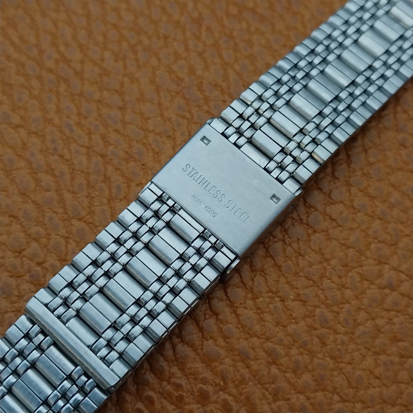 Vintage Special Fit 2-Piece Stainless Steel 19mm nos Unused Classic Watch Band