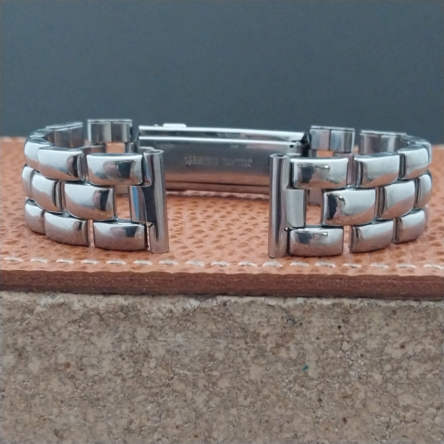 Vintage Kestenmade 5/8" Stainless Steel 1940s-1950s Classic Unused Watch Band