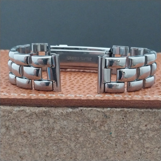 Vintage Kestenmade 5/8" Stainless Steel 1940s-1950s Classic Unused Watch Band