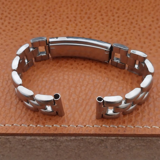 Vintage Kestenmade 5/8" Stainless Steel 1940s-1950s Classic Unused Watch Band