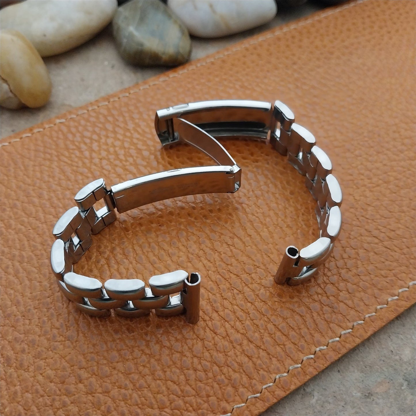 Vintage Kestenmade 5/8" Stainless Steel 1940s-1950s Classic Unused Watch Band