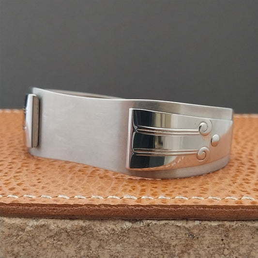 5/8" Vintage Don Juan Chicago Guardsman Stainless Cuff Medium Unused Watch Band