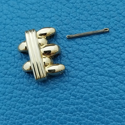Vintage Citizen Gold Plate Watch Band LINK adds 7.5mm Length to Band