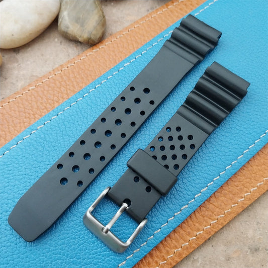 20mm Black Pro-Diver Unused Dive Watch Strap