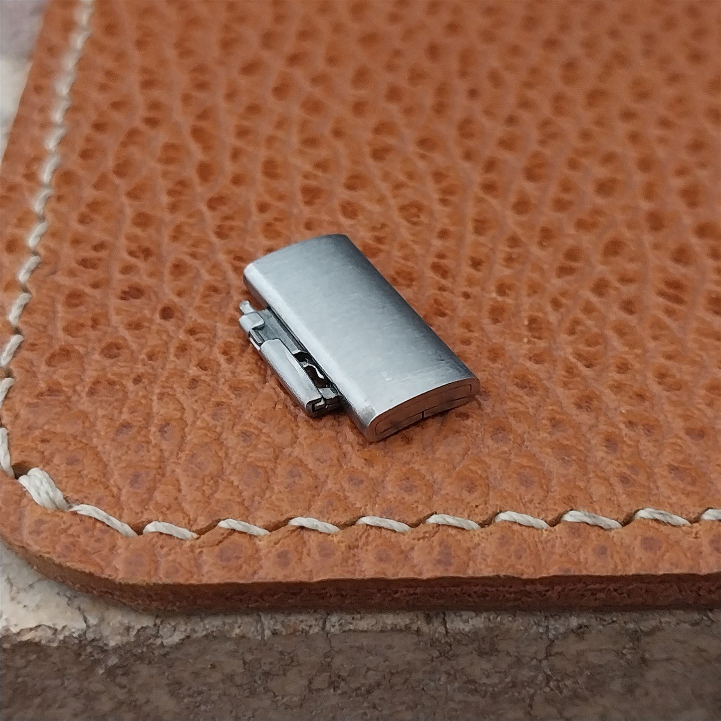 1 Vintage Original Unused Seiko Stelux Stainless Steel NOS Watch Band Link