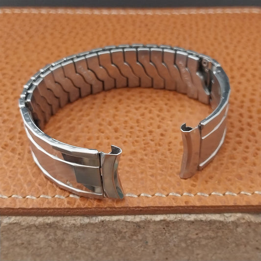 The Correct Original 1950s Waltham Skindiver Admiral Stainless Steel Watch Band