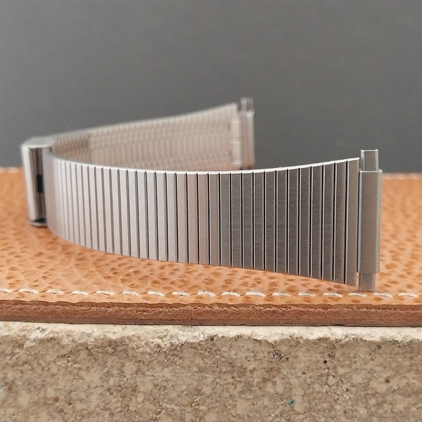 Vintage Stainless Steel Kreisler 16mm 18mm 20mm Unused Classic 1970s Watch Band