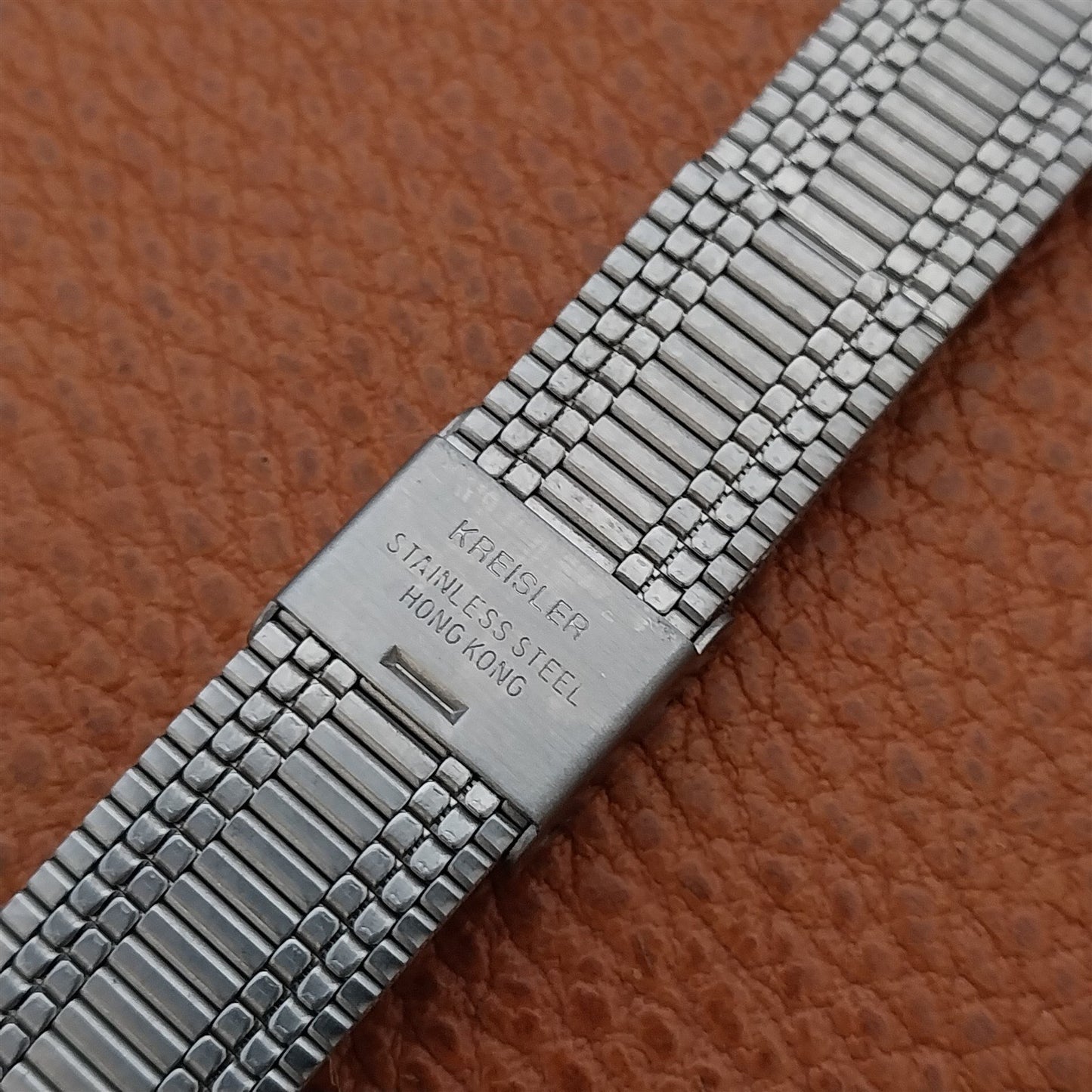 Vintage Stainless Steel Kreisler 16mm 18mm 20mm Unused Classic 1970s Watch Band