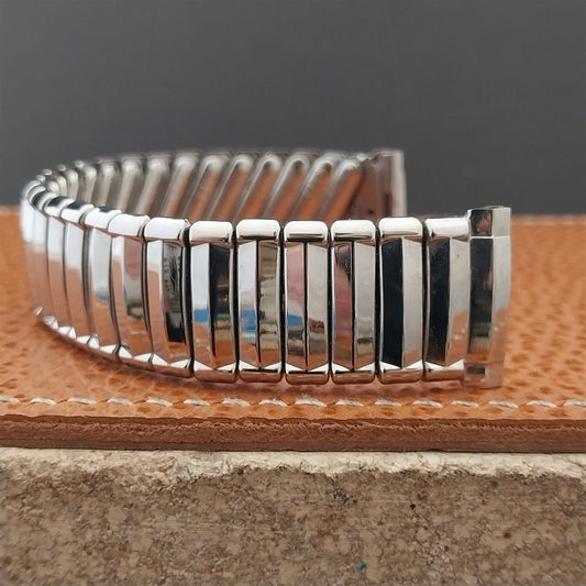 1950s Vintage 19mm 18mm JB Champion Edgewood Stainless Steel Unused Watch Band