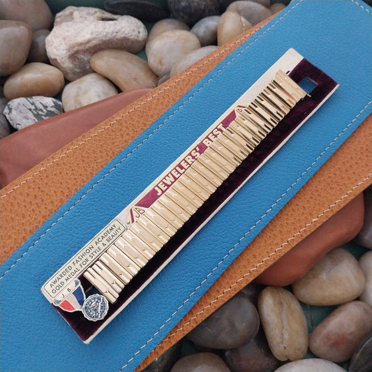 Vintage 19mm 18mm Gold Filled Royal Lancer JB Champion Unused 1950s Watch Band