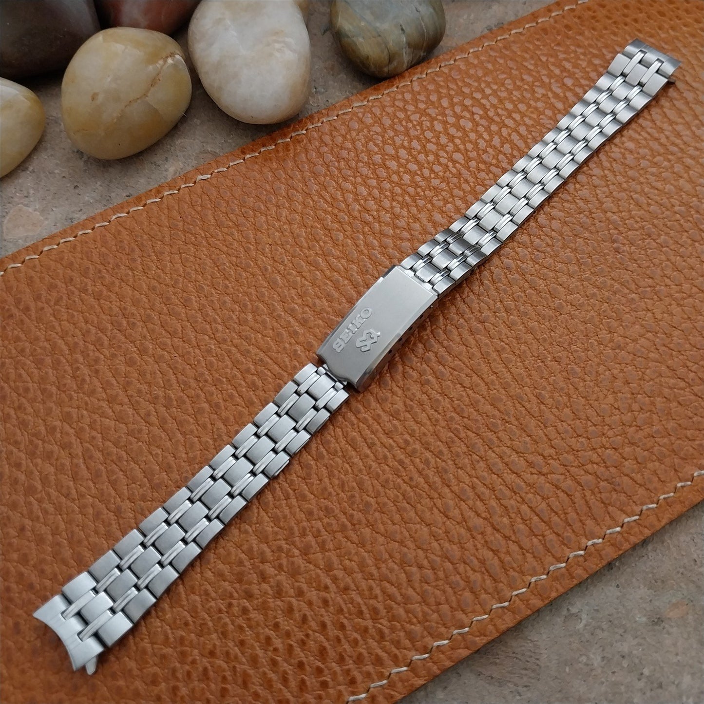 12mm Seiko Quartz Womens Stainless Steel 1970s Classic Unused Vintage Watch Band