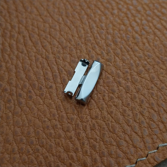 1 Lenox Snap-O-Mat Stainless Steel Unused LINK add 4mm to Vintage Watch Band