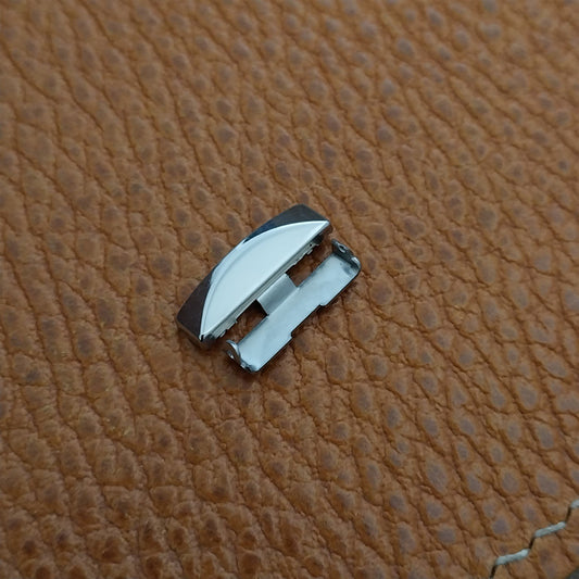 1 Lenox Snap-O-Mat Stainless Steel Unused LINK add 4mm to Vintage Watch Band