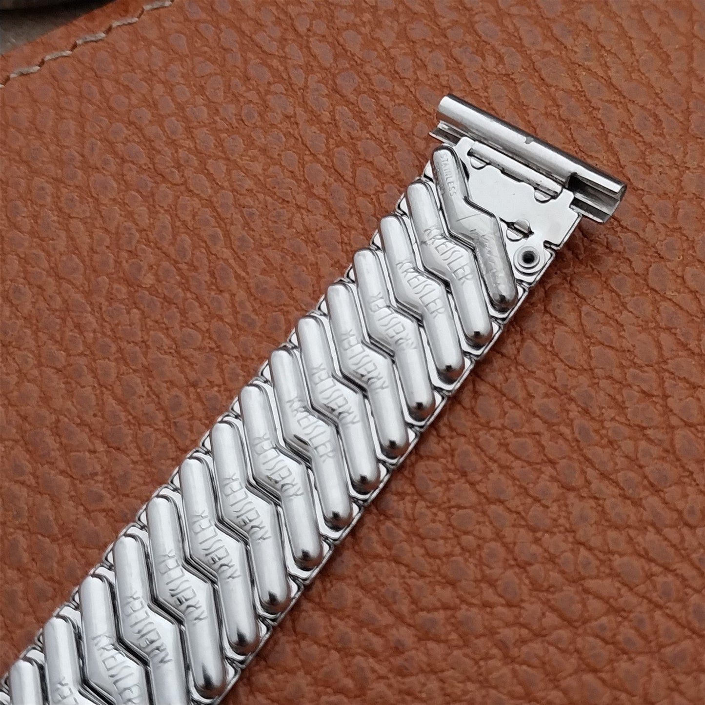 1950s Vintage Kreisler White Gold-Filled 19mm 18mm 17mm 16mm Unused Watch Band