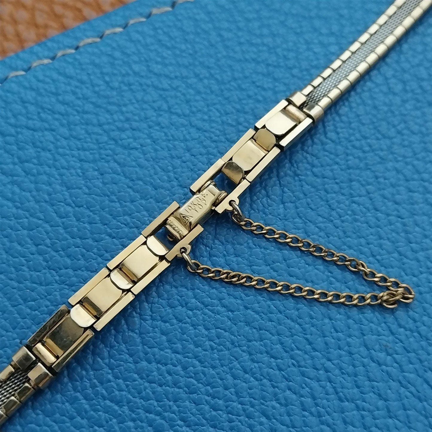 1960s Ladies Yellow Gold-Filled Speidel Unused Vintage Cocktail Watch Band