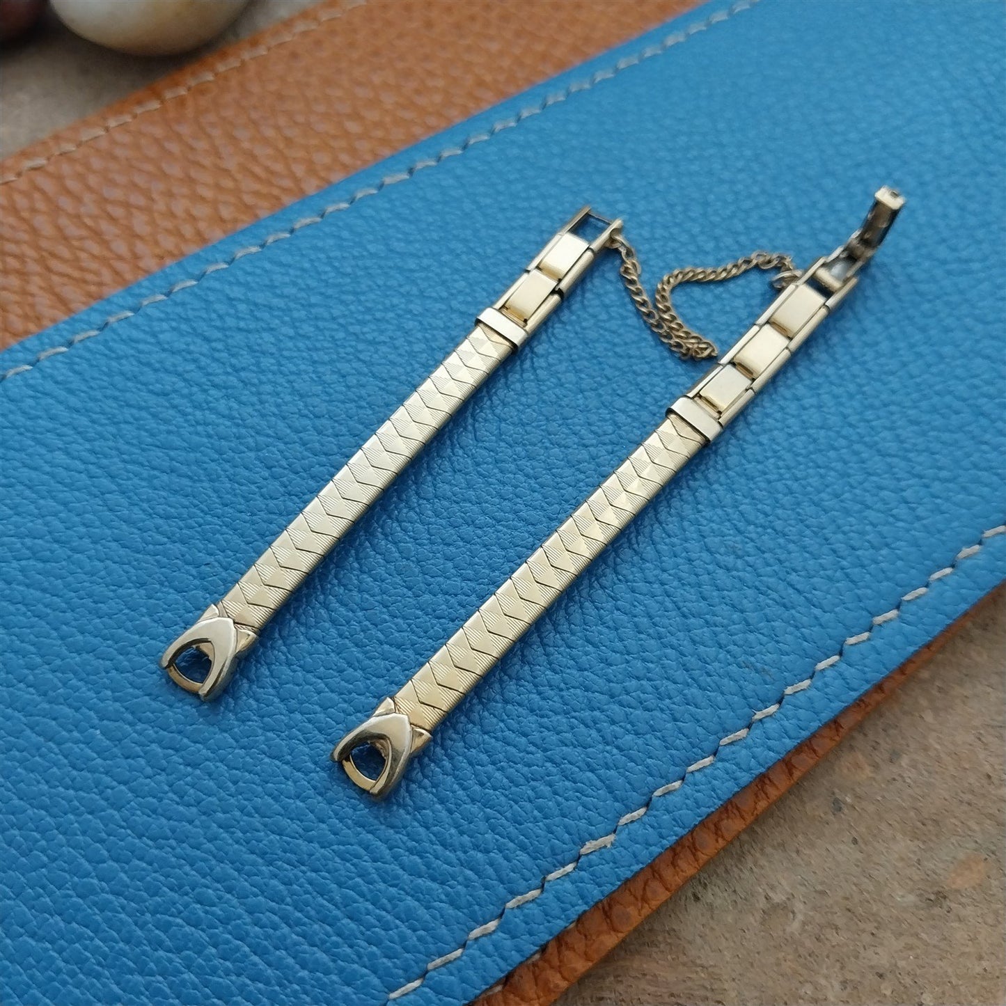 1960s Ladies Yellow Gold-Filled Speidel Unused Vintage Cocktail Watch Band