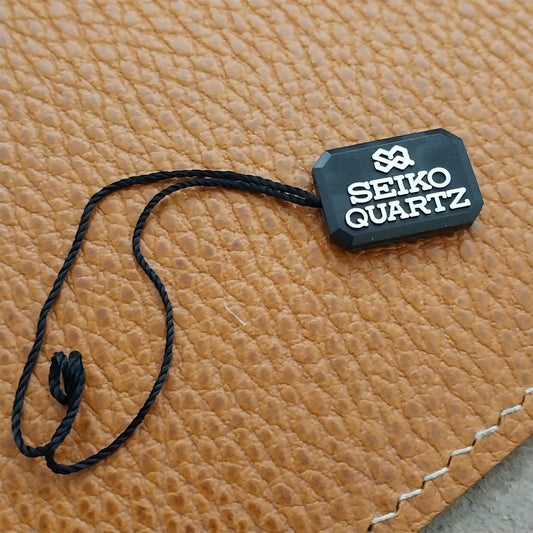 Seiko Quartz SQ Vintage Watch Plastic Hang Tag