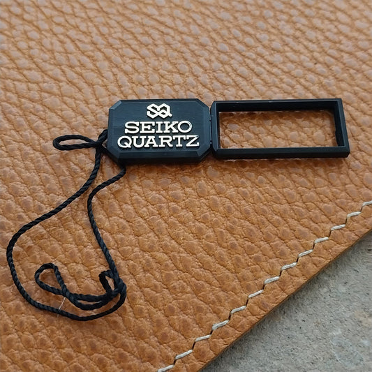 Seiko Quartz SQ Vintage Watch Plastic Hang Tag