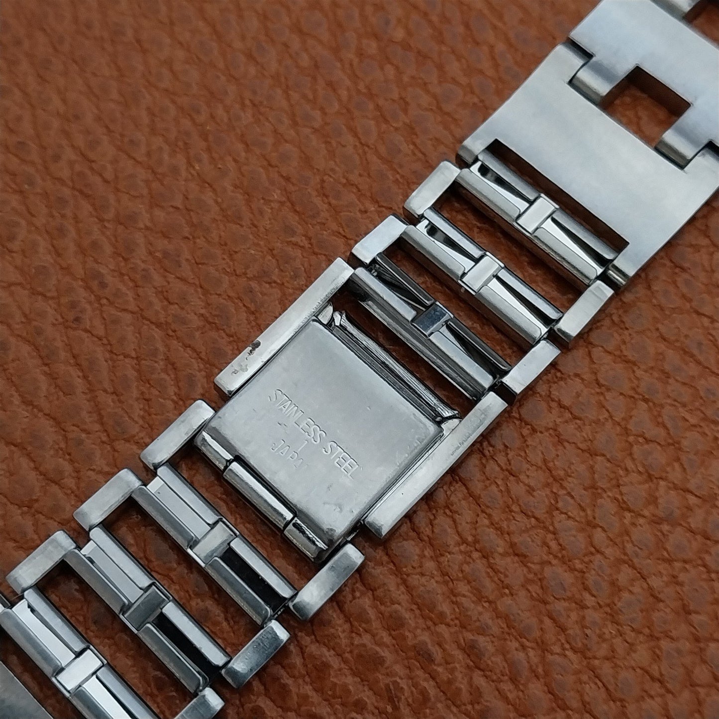 19mm Stainless Steel Texas Instruments LCD nos Vintage Watch Band