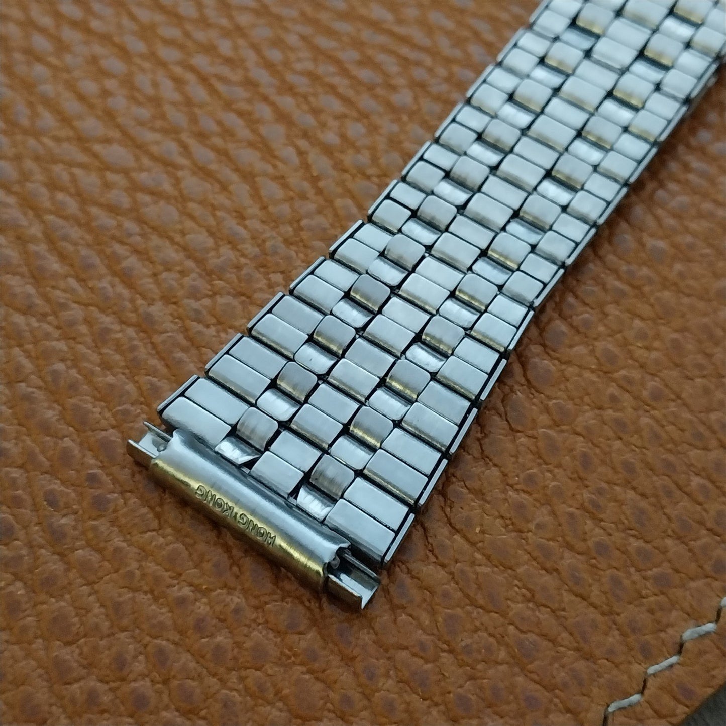 18mm 19mm 21mm Stainless Stretch Expansion Overlap Unused Classic Watch Band