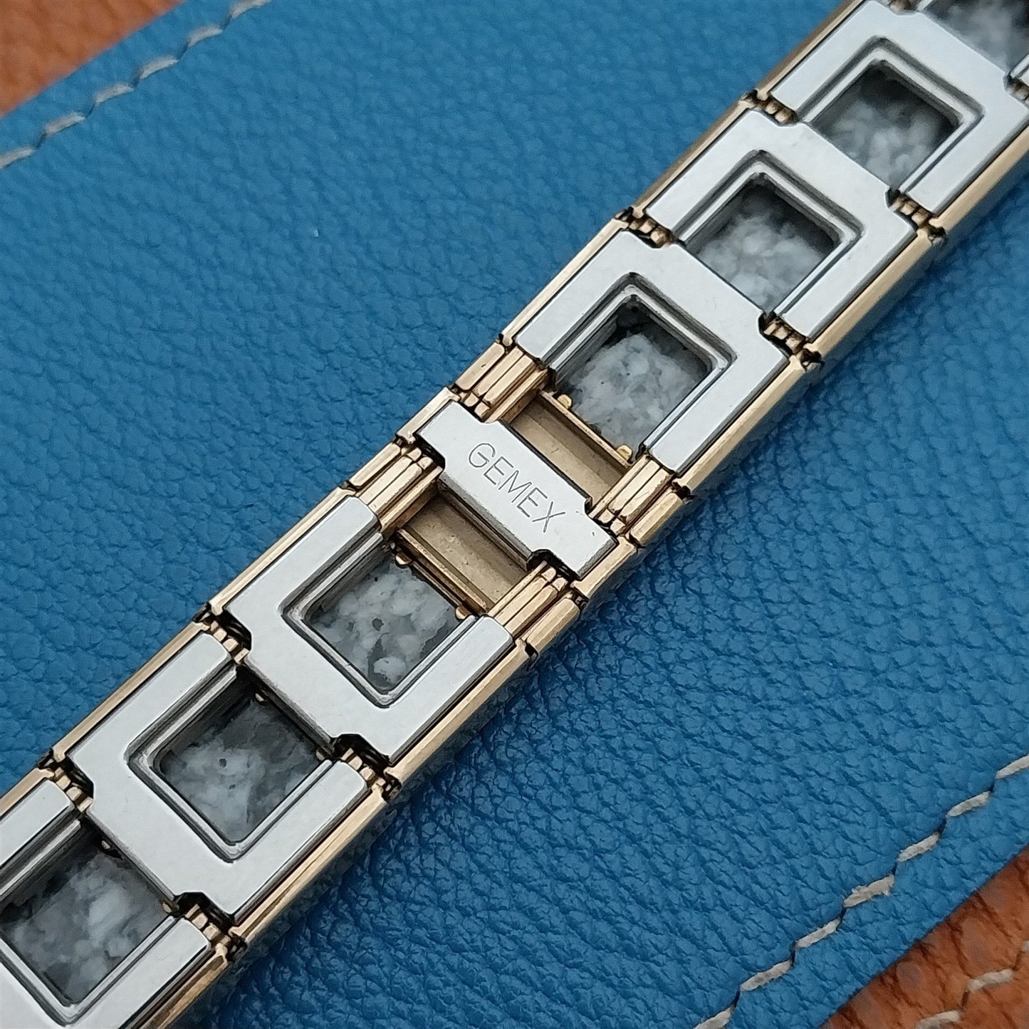 Vintage Gold-Filled 5/8" Gemex Monte Carlo Unused Classic 1950s NOS Watch Band