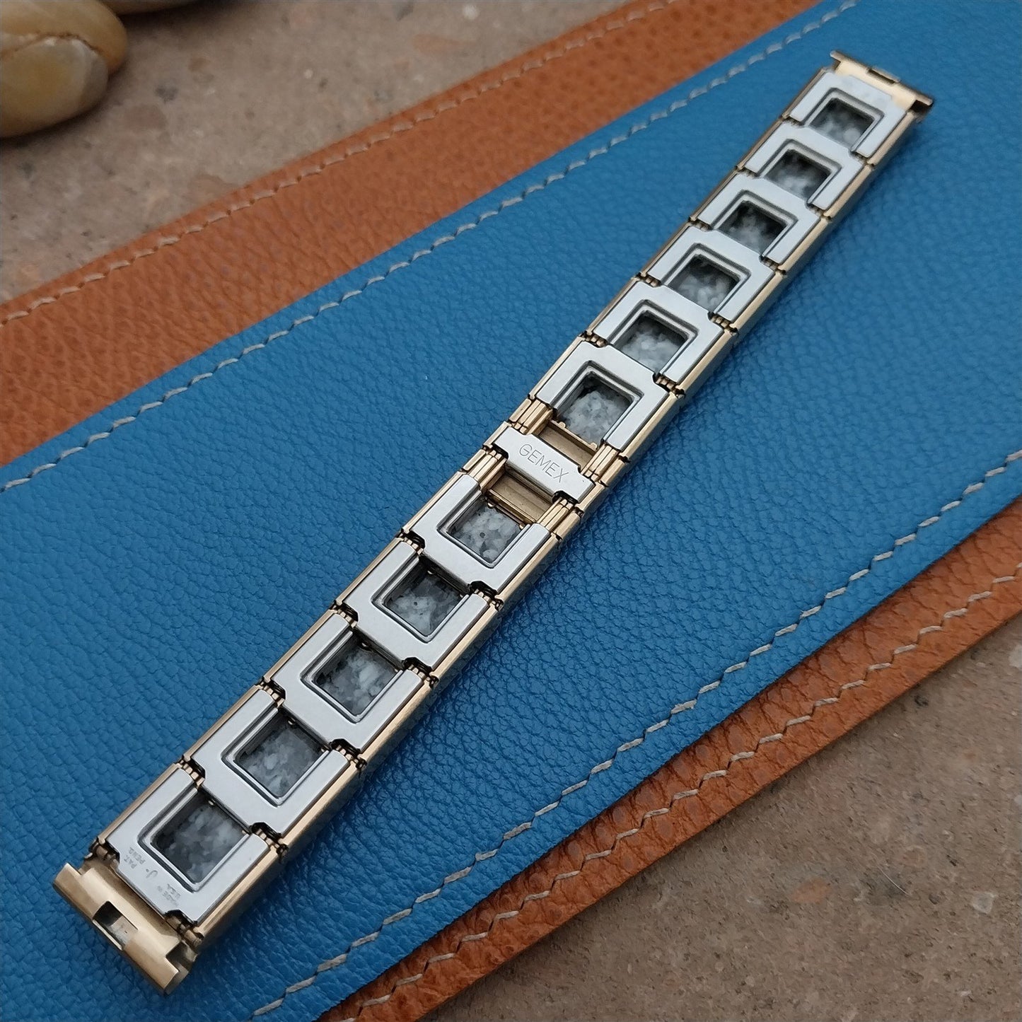 Vintage Gold-Filled 5/8" Gemex Monte Carlo Unused Classic 1950s NOS Watch Band