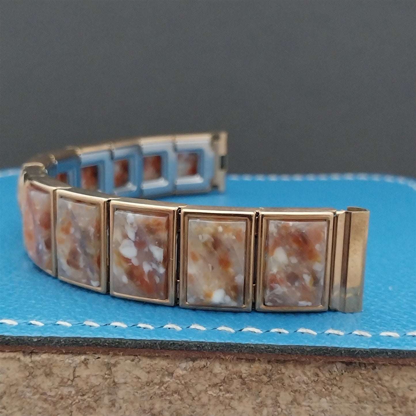 Vintage 5/8" Gold-Fill Gemex Monte Carlo Unused Classic 1950s NOS Watch Band